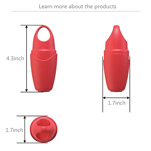 Ice Roller For Eye & Face,Beauty tools,Eye & Facial Roller,Remove Puffiness and Fine Lines, Shrink Pores,Reduce Acne and Lubricate the Skin. (Pink)