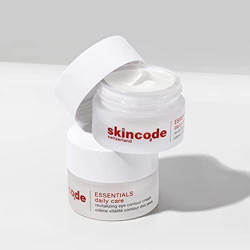 Essentials Revitalizing Eye Contour Cream | Hydrating & Anti-Aging | Targets Dark Circles | Puffiness & Under Eye Bags | All Skin Types (0.5 Oz / 15 mL)