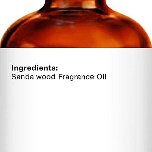 MAJESTIC PURE Sandalwood Essential Oil | 100% Pure and Natural Sandalwood Oil | Premium Grade Essential Oils for Hair Care, Home Diffusers, Skin, Aromatherapy, Massage and Humidifiers | 1 Fl Oz