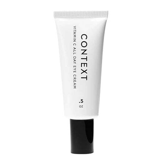 CONTEXT SKIN Eye Cream for Dark Circles and Puffiness | Revitalizing and Hydrating | Eye Cream with Angelica, Echinacea, Licorice, Grape Seed Extracts, Vitamin C & E | Cruelty-Free Soothing Skin