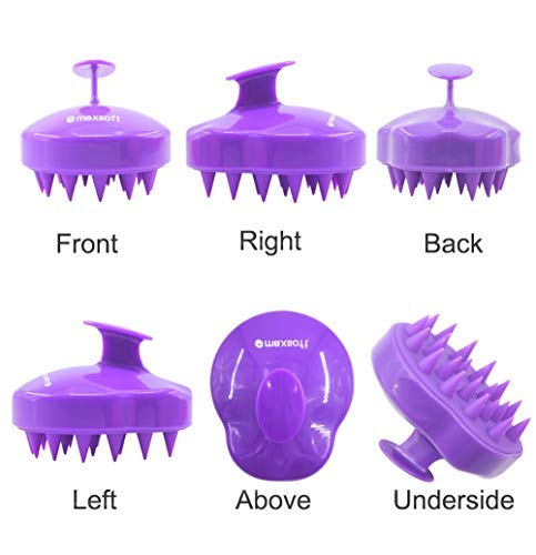 Hair Scalp Massager Shampoo Brush, Scalp Care Brush (Purple)