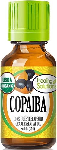 Healing Solutions Organic 30ml Oils - Copaiba Essential Oil - 1 Fluid Ounce