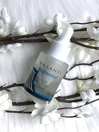 VASANTI Glow Boosting Serum (30mL) - Enriched with Vitamin C, Bearberry and Arbutin Infused Serum for Instant Glowing Skin