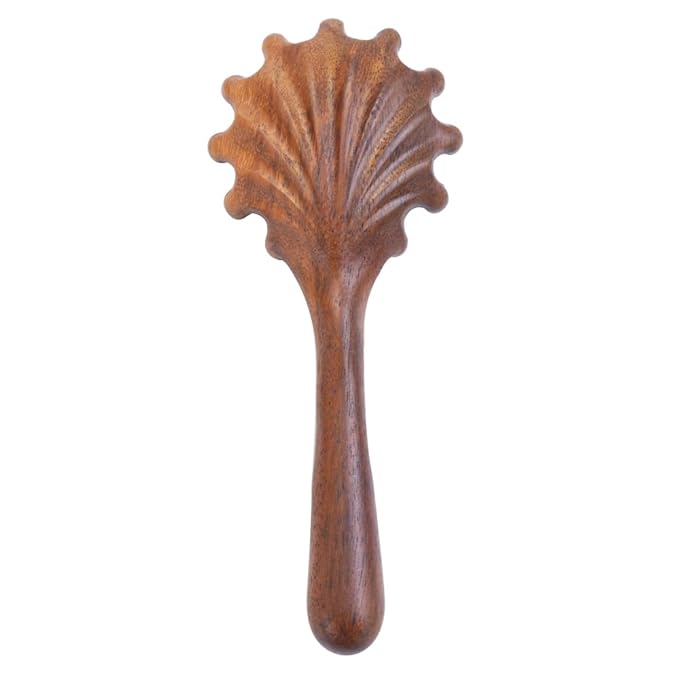 Handcrafted Wooden Scalp Massager - Scalp Scrubber for Hair Growth and Stress Relief, Made with Natural Wood, Scalp Brush Massager for Dandruff Reduction, Unique Gift for Mom, Dad & Self-Care Lovers