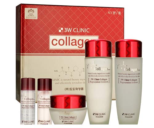 [DODO] 3W Clinic Collagen Skin Care 3 Set/Anti-aging,moisturizing/Korean Cosmetics