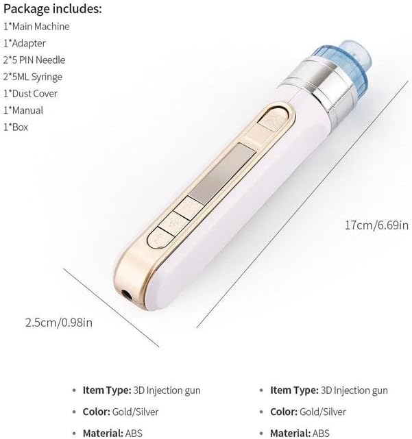 Facial Lifter Beauty Tools Skin Tightening Care Rechargeable Auto Injection Instrument Anti Aging Wrinkle Reducing Home Use