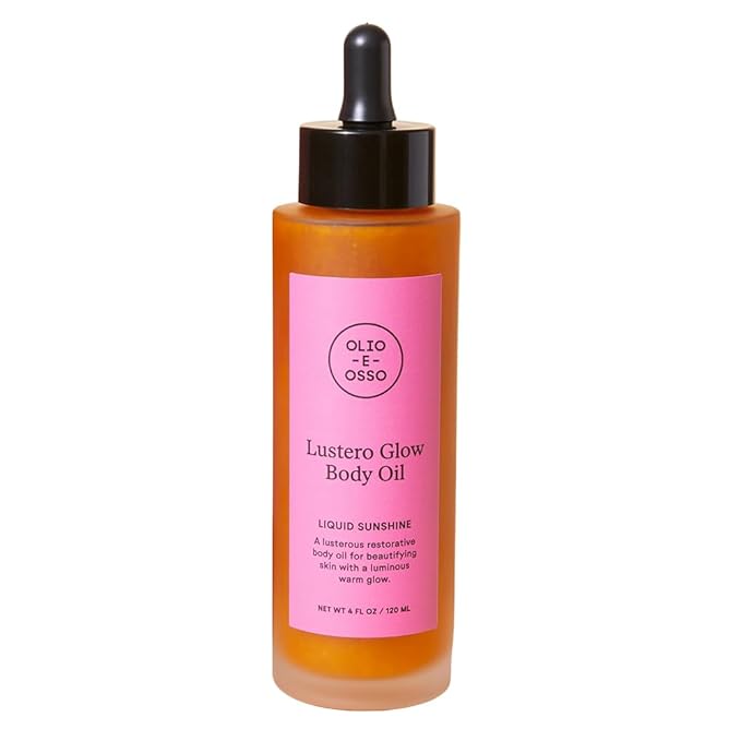 OLIO E OSSO - Lustero Glow Body Oil | Natural, Non-Toxic, Clean Beauty (4 fl oz | 120 ml)