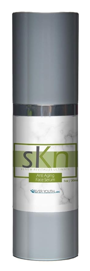 Skn Renew - Revitalize Ultimate - Anti Aging Face Serum - Your Morning Secret to Quickly Help Reduce Wrinkle Appearance. Powerful Actives to Help Jumpstart Your Day Looking Your Best