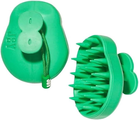 JOOY Scalp Energizing Brush – Handheld Soft Silicone Scalp Scrubber for Hair Growth & Circulation – Stimulates Scalp, Enhances Product Absorption, Reduces Hair Loss – Lightweight & Ergonomic