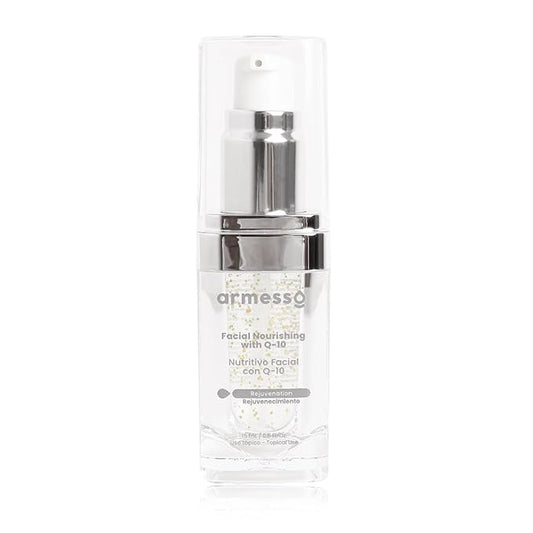 Armesso - Facial Nutritive Serum With Q10, Moisturize Skin and Improve the Appearance of Fine Lines and Wrinkles, Q10 for Anti Aging effect, long-lasting hydration and youthful skin - 0.5 Oz (15 Ml)