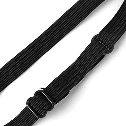 2 Pcs Adult Kid's Black Adjustable Soft and Comfortable Pirate Eye Patch Single Eye Mask for Amblyopia Lazy Eye