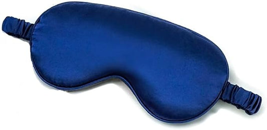 Mulberry Silk Eye Mask, Super Smooth Sleep Mask and Blind Fold (NavyBlue) (8)