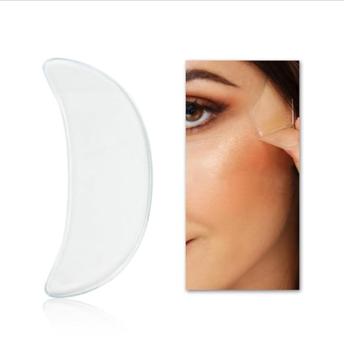 6 Pieces Silicone Eye Patches, Reusable Eye Wrinkle Patches For Dark Circles, Fine Lines, Wrinkles, And Puffiness.