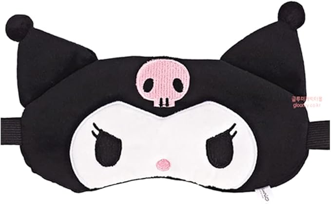 hellokittyfriends Hello Kitty Friends Characters Sleeping Eye Mask 1PC (Cinnamoroll / Pompompurin) (Kuromi)