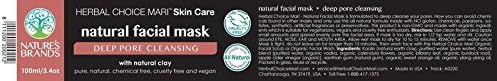Herbal Choice Mari Natural Facial Mask; 0.5floz UV Glass