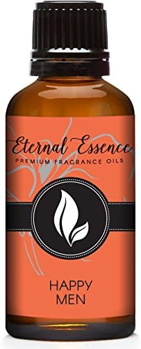 Eternal Essence Oils Happy Men 30ml Premium Fragrance Oil - for Candle, Soap Making, Aromatherapy, Diffusers, Home Care, & Humidifiers