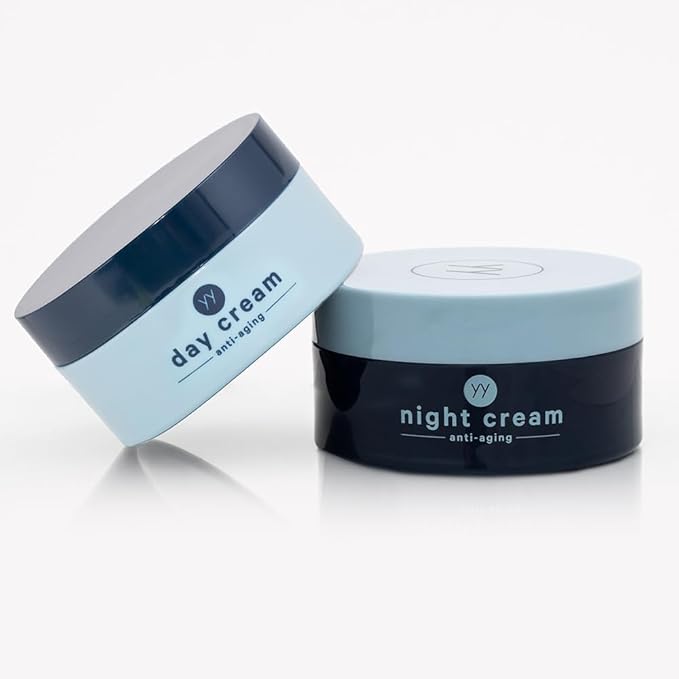 All-in-one | Combines a moisturizer, Toner, and Anti-Aging | Made in The U.S.A. (1 Pack, Day and Night Cream)