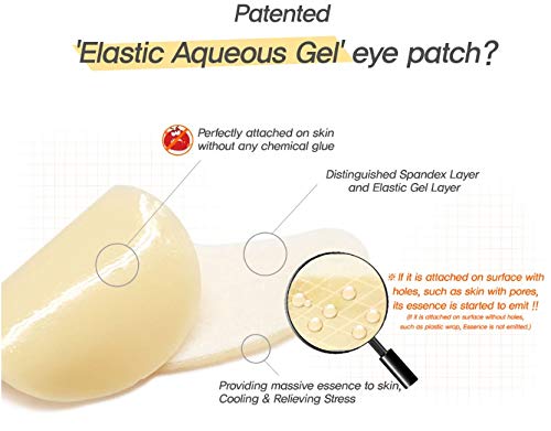The Orchid Skin Eye Patch Skin Care Eye Masks for Dark Circles Korean Beauty 1oz Orchid Smoky Under Clear Eye Patch Pack of 10
