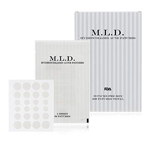 ACNE PATCHES 10 PACK 240 TOTAL HYDROCOLLOID PATCHES FD AND DERMATOLOGIST
