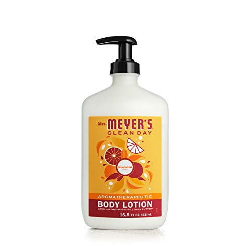 Mrs. Meyer's Clean Day Body Lotion for Dry Skin, Non-Greasy Moisturizer Made with Essential Oils, Cruelty Free Formula, Clementine Scent, 15.5 oz (Pack of 1)