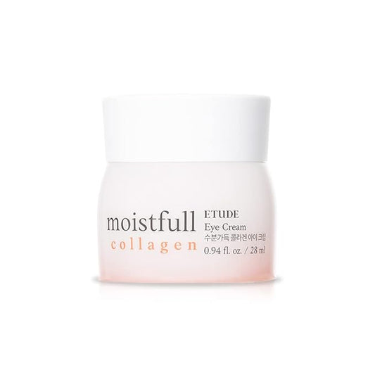 ETUDE Moistfull Collagen Eye Cream 28ml(0.94 fl.oz) (21AD) | Skin Care Facial Moisturizing Night Cream | Hydrating Collagen Eye Cream | Korean Skin Care, Kbeauty, Perfect for Gift