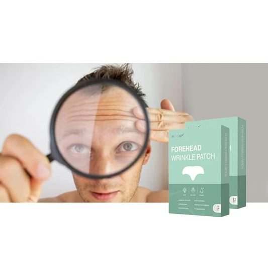 Forehead Wrinkle Patches - Reusable Silicone Pads for Forehead Lines & Frown Wrinkle Patches - Anti-Wrinkle Face Patches for Smoother, Firmer Skin - Overnight Wrinkle Treatment for Women & Men