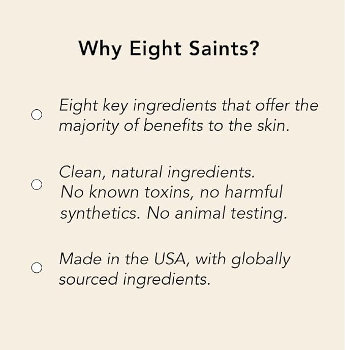 Eight Saints Night Shift Anti-Aging Gel Face Moisturizer, Natural and Organic Anti Wrinkle Night Cream Gel For Face To Reduce Fine Lines and Wrinkles, 2 Ounces
