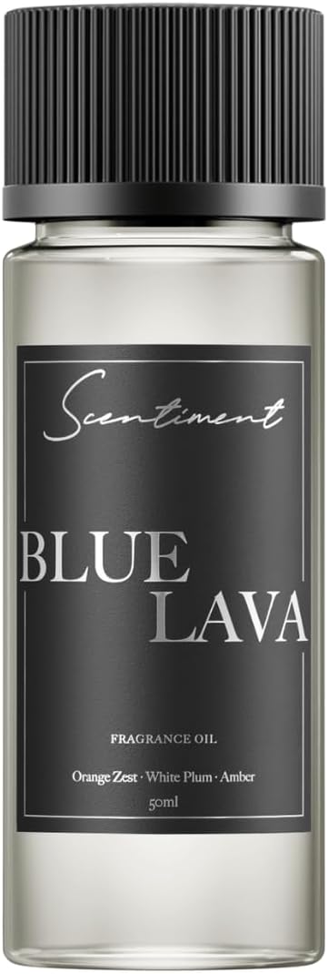 Blue Lava Designer Collection Diffuser Oils | Aromatherapy Home Fragrance | Luxurious Scent with Notes of Lime, Orange Zest, Cassis, Green Leaves (50 mL)
