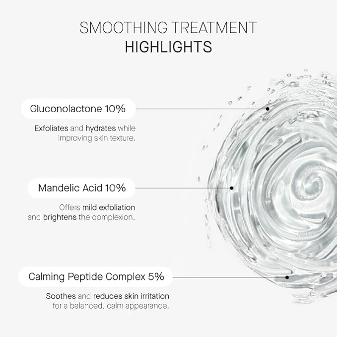 SMOOTHING TREATMENT - Anti-Aging Treatment with mild acids for an Even Glow