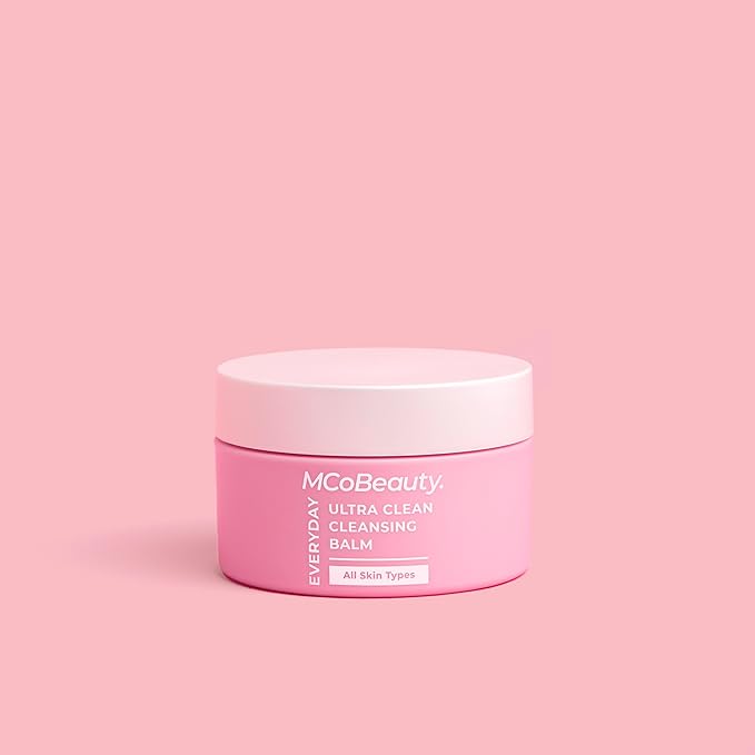 MCoBeauty Everyday Ultra Clean Cleansing Balm, Nourishing Makeup Remover with Jojoba & Sunflower Oils, Melts Away Waterproof Makeup & Impurities, Vegan, Cruelty Free Cosmetics.