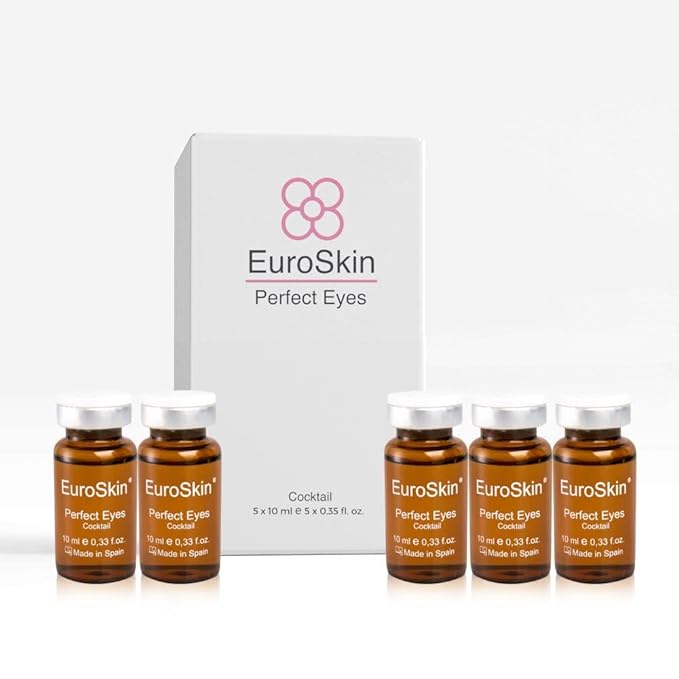 perfect eyes. Periocular and facial treatment. Prevent problems in the eye contour. Aestheticians' favorite liquid ampoules. Ampollas liquidas favorita por las esteticistas.