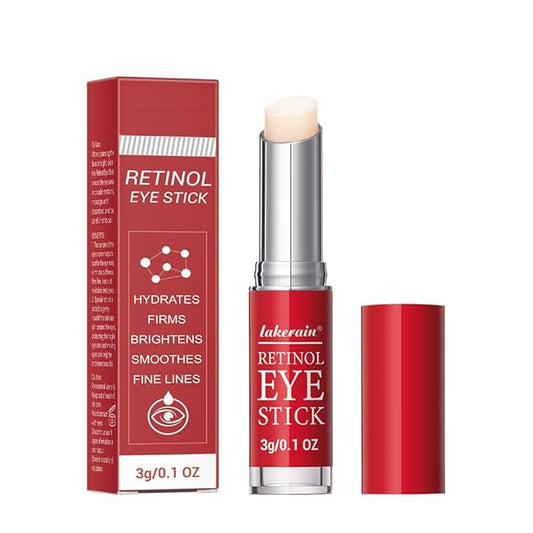 Retinol Eye Stick, Retinol Eye Cream With Collagen,Hyaluronic Acid For Dark Circle, Wrinkles, Under Eye Cream Anti Aging, Retinol Eye Balm Reduces Puffiness Fine Lines, Visible Results in 3-4 Weeks