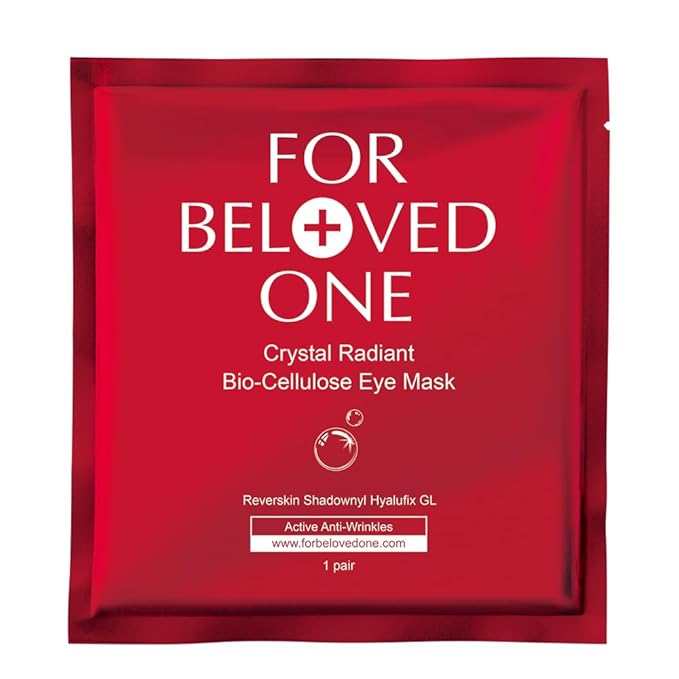 Crystal Radiant Bio-Cellulose Eye Mask(4 Pairs)