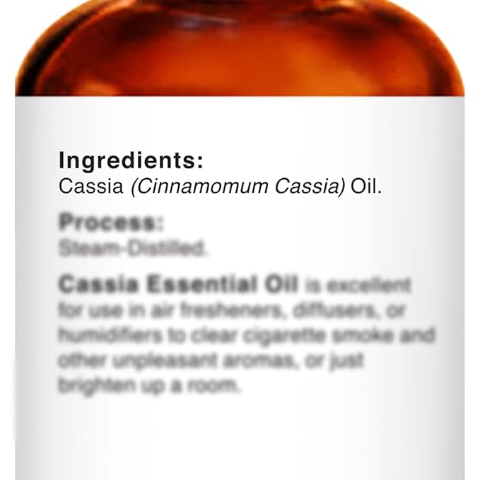 MAJESTIC PURE Cassia Essential Oil | 100% Pure and Natural Cassia Oil | Premium Grade Essential Oils for Hair Care, Home Diffusers, Skin, Aromatherapy, Massage and Humidifiers | 1 Fl Oz