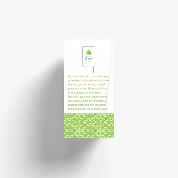 CONTROL CORRECTIVE Balancing Thermogel Mask, 2.5 Oz - A Hydrating Facial Treatment Mask To Restore Skin Ph, Calms Skin, May Be Left On Overnight For Added Hydrating, Deeply Hydrate, Anti-Inflammatory