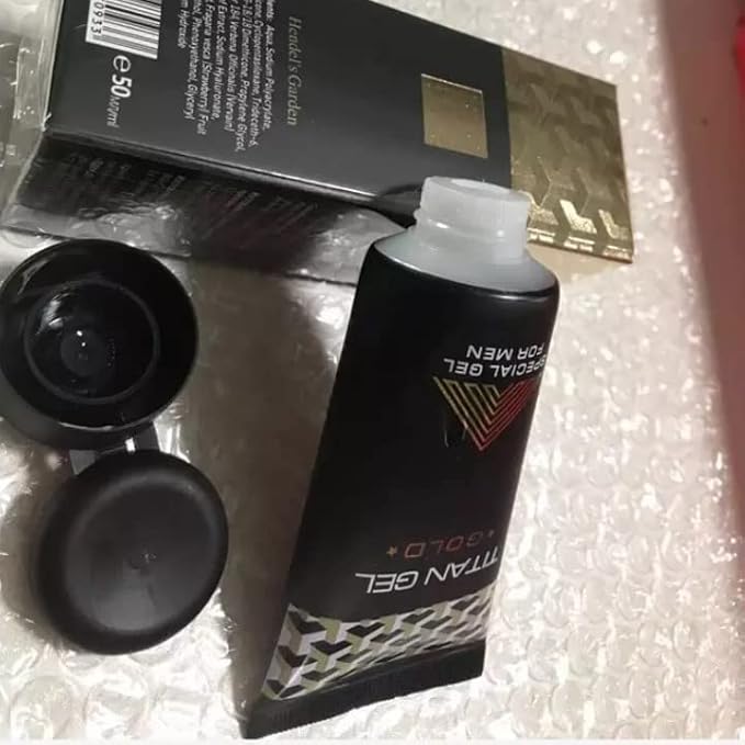 2in1 Massage Cream Titan Gel Gold Original with Titan Gel Red