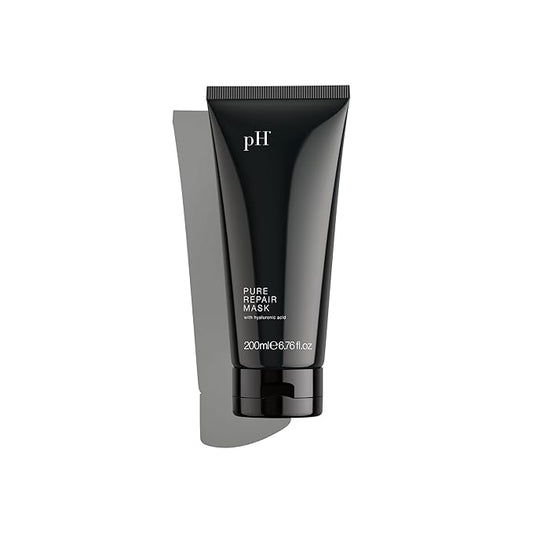pH PURE HAIR Repair Hair Mask - Revitalizing Treatment for Damaged & Bleached Hair - Strengthening Moisturizing Mask with Hyaluronic Acid - Restores Volume - Sulfate-Free & Paraben-Free - 6.7 Oz