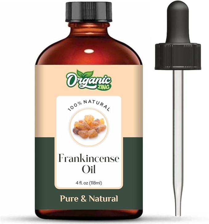 Frankincense (Boswellia) Oil | Pure & Natural Essential Oil for Skincare, Hair Care, Aroma and Diffusers - 118ml/3.99fl oz