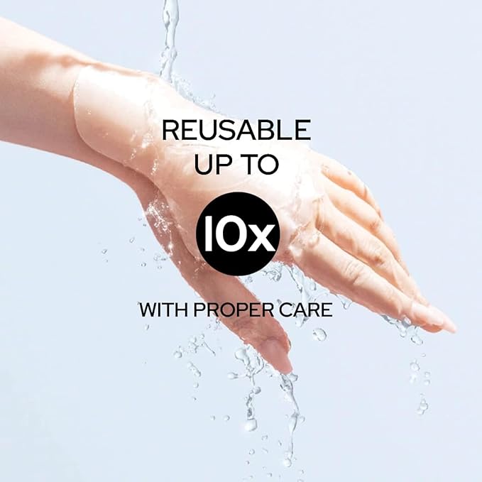 SiO Beauty Eye & Smile Lift - Eye & Smile Anti-Wrinkle Patches 2 Week Supply - Overnight Smoothing Silicone Patches for Wrinkles and Fine Lines