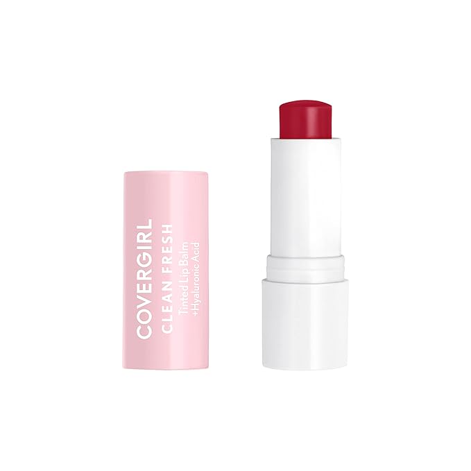 COVERGIRL Clean Fresh Tinted Lip Balm, Bliss You Berry & I Cherry-Ish You
