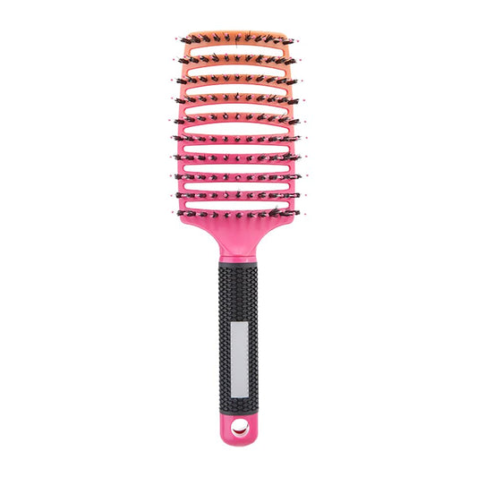 Magical Ultra Detangling Brush for Wet or Dry Hair, Detangler Brush, Fast Drying Styling Massage Hairbrush for Men, Women and Kids (Rainbow-C)
