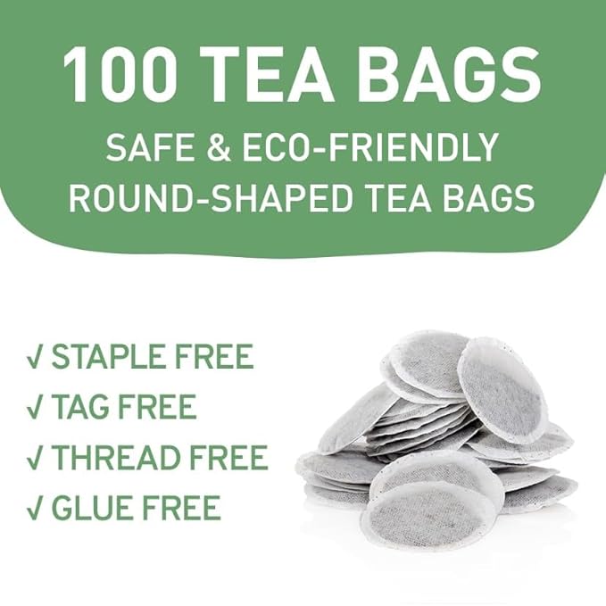 HANDPICK, Dandelion Root & Leaf Tea Bags (100 Herbal Tea Bags) Caffeine-Free Herbal Blend | Eco-Conscious Teabags | Direct from Source