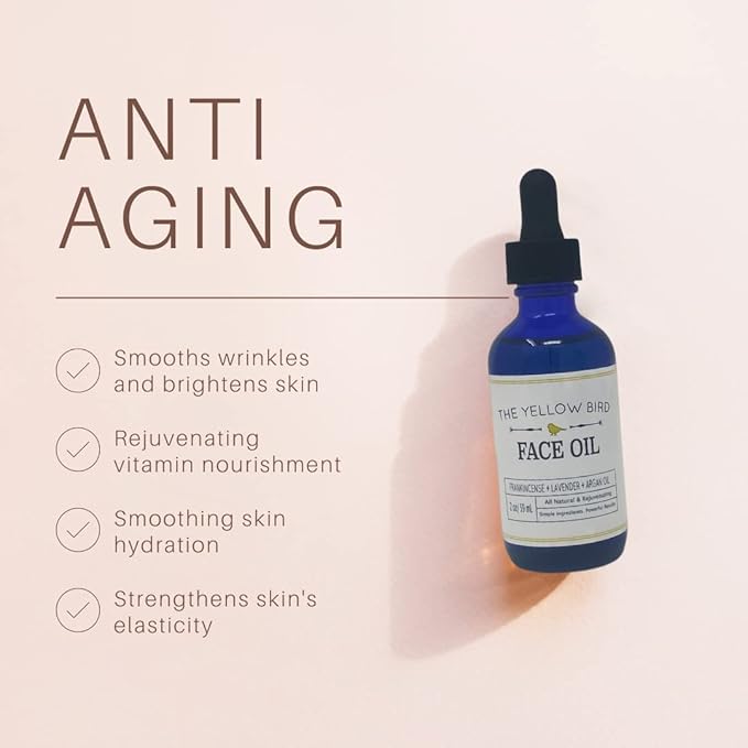 Argan Face Oil Cleanser. Moisturizing Anti Aging Natural & Organic Facial Serum for Acne, Spots, Scars, and Wrinkles. Hydrating Botanic Blend for Youthful Glow. (Argan, 2 oz)