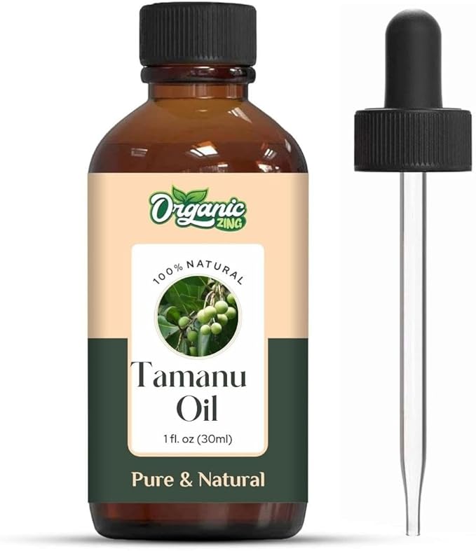 Tamanu (Calophyllum inophyllum) Oil Pure & Natural for Skin, Face, Hair Care, Aromatherapy & Massage 30ml/1.01fl oz