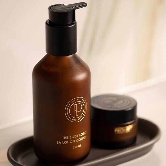 The Body Lotion, Body Lotion for Dry Skin, Body Moisturizer, Hyaluronic Acid, Macadamia Nuts, and Hemp Seed Oils, Paraben Free (250 ml)