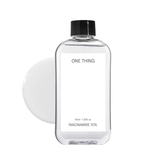 ONE THING Niacinamide 10% Toner 1.35 Fl Oz | Vitamin B3 Hydrating Revitalizing Soothing Facial Daily Essence Dull, Oily Skin | Discoloration, Redness, Acne Scars Relief, Uneven Tone | Korean Skin Care
