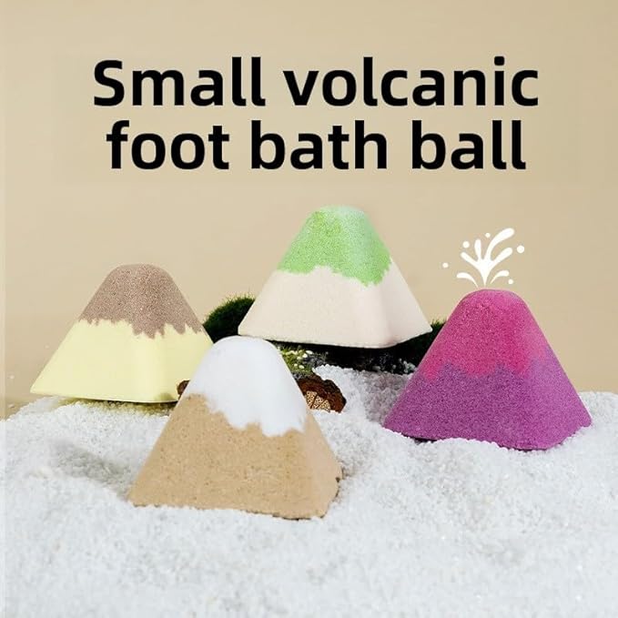 24 Mixed 30g Mugwort, Ginseng, Ginger Foot soak Pills, Essential Oil, Soothing Small Volcano Foot Bath Salt