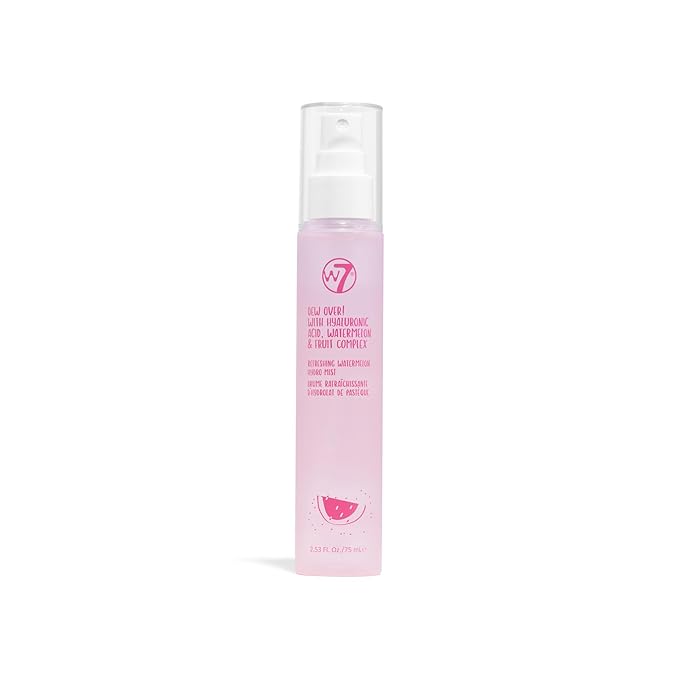 W7 Dew Over! Hydrating Face Mist - Soothing and Refreshing Face Spray for Sensitive Skin