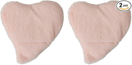 Bucky Hot & Cold Therapy Spa Collection, Reversible Ultra Luxe Eye Pillow, Plush Pink (Pack of 2)