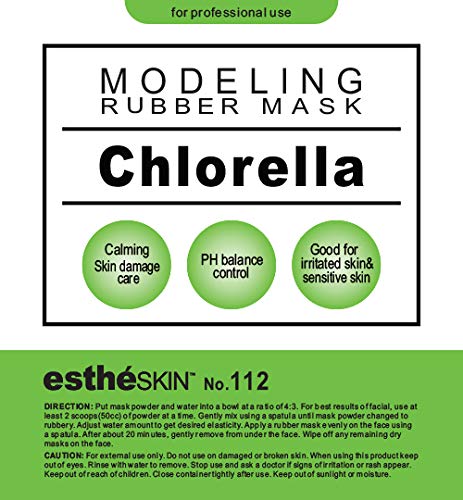 No.112 Chlorella Modeling Mask Powder for Professional Facial Treatment, 35 Oz. (2 pack)